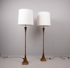 Fritz Hansen Rare pair of Stuart Ross James designed lamps for Hansen Japan - 4304807
