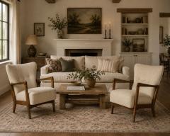 Fritz Hansen S ren Hansen Lounge Chairs Wool Beech Denmark 1940s - 4751933