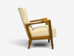 Fritz Hansen S ren Hansen Lounge Chairs Wool Beech Denmark 1940s - 4751941