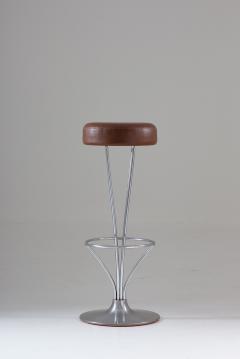 Fritz Hansen Scandinavian Midcentury Bar Stools by Piet Hein for Fritz Hansen - 1690160