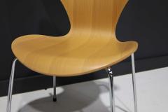 Fritz Hansen Ten Fritz Hansen Series 7 Chairs in Maple Sold in Pairs - 2085646