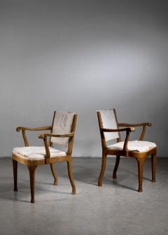 Fritz Hansen Thorvald J rgensen pair of chairs for Fritz Hansen - 4510553