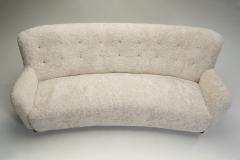 Fritz Hansen Three Seater Sofa in the manner of Fritz Hansen Denmark Mid 20th Century - 4385034