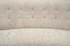 Fritz Hansen Three Seater Sofa in the manner of Fritz Hansen Denmark Mid 20th Century - 4385035