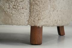 Fritz Hansen Three Seater Sofa in the manner of Fritz Hansen Denmark Mid 20th Century - 4385041