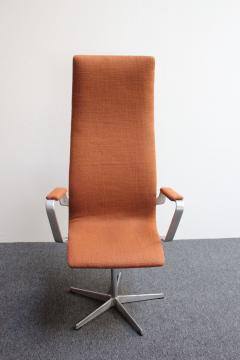 Fritz Hansen Vintage Oxford Swivel Desk Arm Chair by Arne Jacobsen for Fritz Hansen - 3271163