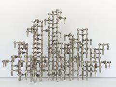 Fritz Nagel Set of 100 Piece Modular Candlestick Sculpture by Fritz Nagel and Caesar Stoffi - 1113456