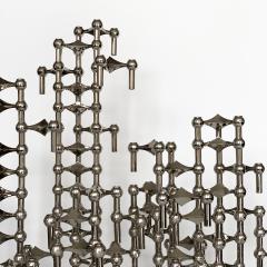 Fritz Nagel Set of 100 Piece Modular Candlestick Sculpture by Fritz Nagel and Caesar Stoffi - 1113462