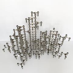 Fritz Nagel Set of 100 Piece Modular Candlestick Sculpture by Fritz Nagel and Caesar Stoffi - 1113463