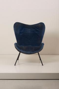 Fritz Neth Fritz Neth Madame Lounge Chair for Correcta Germany 1950s Upholstery needed - 1096996