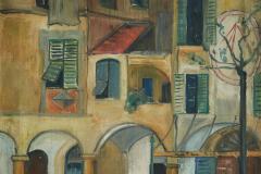 Fritz St ger Fritz St ger Wonderful and Highly Naive Oil on Canvas Switzerland 1928 - 4467936