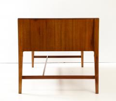 Frode Holm Frode Holm For Illums Bolighus Mahogany Executive Desk With Brass Hardware - 4474029