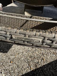 Frontgate Wicker Outdoor Adjustable Lounge - 4511330