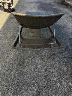 Frontgate Wicker Outdoor Adjustable Lounge - 4511338