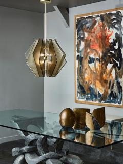 Frosted Glass Slabs Pendant - 4730749
