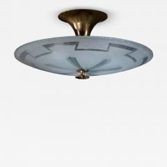 Frosted glass ceiling lamp - 4718993