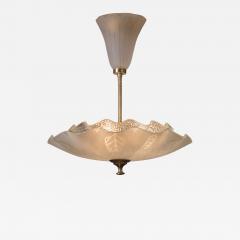 Frosted glass pendant lamp - 3053777