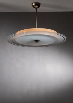 Frosted glass pendant lamp - 3346190