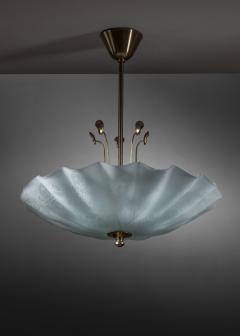 Frosted glass pendant lamp - 4060874