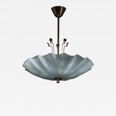 Frosted glass pendant lamp - 4061422