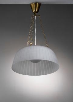 Frosted glass pendant lamp - 4384293