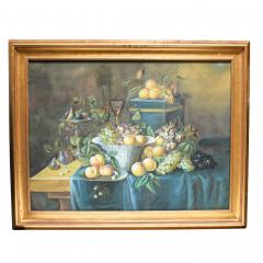 Fruit on Table Oil on Canvas Contemporary - 4525532