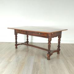 Fruitwood French Dining Table with Antique Elements - 4152024