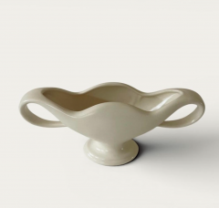 Fulham Pottery Fulham Pottery for Constance Spry Small Glazed Mantle Vase - 4612716