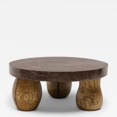 Full Moon Meditation Stone Table - 4291125