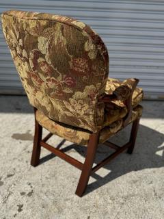 Fully Upholstered Chippendale Style Armchair - 4323175