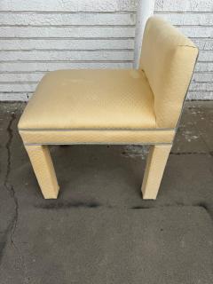 Fully Upholstered Parsons Style Vanity Stool - 4489063