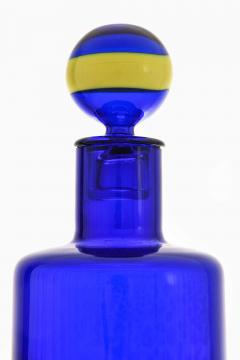Fulvio Bianconi Fulvio Bianconi Fasce Orizzontali Carafe in Glass by Venini 1960s - 4699274