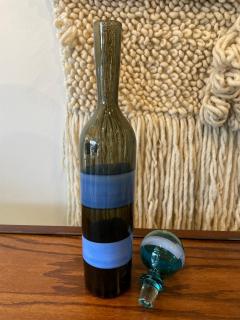 Fulvio Bianconi Fulvio Bianconi for Venini Fasce Orizzontale Bottle w Stopper - 4636880
