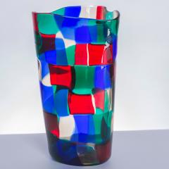 Fulvio Bianconi Pezzato Vase by Fulvio Bianconi for Venini - 4724806
