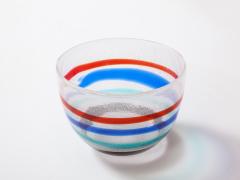 Fulvio Bianconi Pulegoso Glass Bowl by Fulvio Bianconi for Cenedese - 2805608