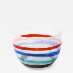 Fulvio Bianconi Pulegoso Glass Bowl by Fulvio Bianconi for Cenedese - 2885726