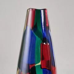 Fulvio Bianconi RARE POLYCHROME MURANO GLASS PEZZATO VASE BY FULVIO BIANCONI FOR VENINI - 3484639