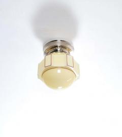 Functionalist Flush Mount Ceiling Light 1950s - 2206617