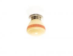 Functionalist Flush Mount Ceiling Light 1950s - 3406381