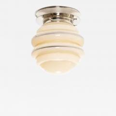 Functionalist Flush Mount Ceiling Light 1950s - 3467103
