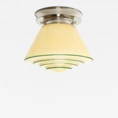 Functionalist Flush Mount Ceiling Light 1950s - 3496369