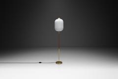 G Holman Floor Lamp with Wooden Detail by G Holman Finland 1950s - 4638112