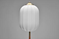G Holman Floor Lamp with Wooden Detail by G Holman Finland 1950s - 4638120