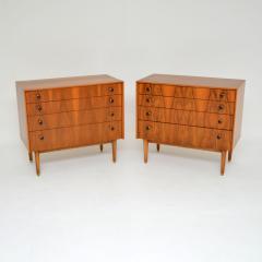 G Plan 1960s Pair of Walnut Chests of Drawers by G Plan - 3120130