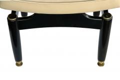 G Plan A Vintage Pair of English 1950s G Plan Ebonized Stools - 3336577