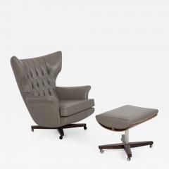 G Plan Lounge Chair and Ottoman Model 6250 Blofeld Chair - 2440260