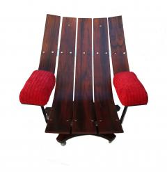 G Plan Rosewood K M Wilkins G Plan G Plan Housemaster Armchair Lounge Chair Ottoman - 3037598