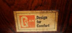 G Plan Rosewood K M Wilkins G Plan G Plan Housemaster Armchair Lounge Chair Ottoman - 3037609