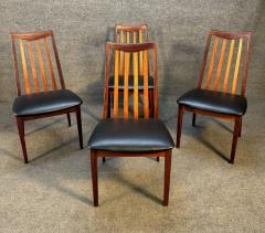 G Plan Set of Four Vintage British Mid Century Modern Teak Dining Chairs by G Plan - 3497716