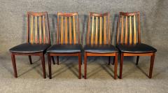 G Plan Set of Four Vintage British Mid Century Modern Teak Dining Chairs by G Plan - 3497717